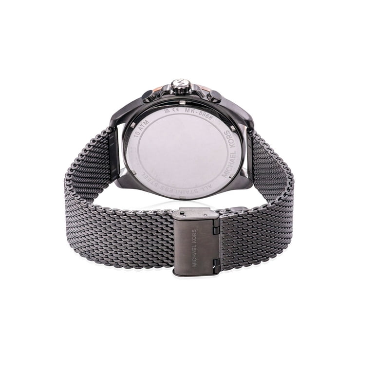 Michael Kors Brecken Chronograph Quartz Grey Dial Men's