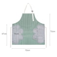 thumbnail image 2 of Delantal de cocina ajustable impermeable para hombres y mujeres con bolsillos, toallas, babero para cocinar, 2 of 6