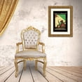 thumbnail image 3 of Unknown 23x32 Gold Ornate Wood Framed with Double Matting Museum Art Print Titled - Vermorel Automobiles, 3 of 4