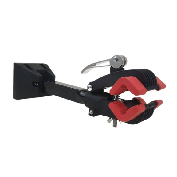 GARENDE Bike Repair Bench, Wall Mounted Bike Stand for Maintenance, Mountain Bike Repair Red