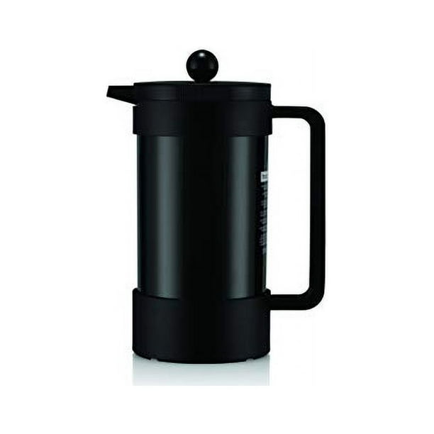 Bodum Bean Sustainable French Press Coffee Maker, 34 Ounce, Black