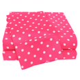 thumbnail image 1 of Impressions CR600TWSH PDPK Coton Riche 600 Fil Compter Polka Dot Simple Drap Set & 44; Rose, 1 of 3