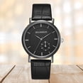 thumbnail image 2 of Reloj de cuarzo con marco negro elegante y esfera grande para uso diario, 2 of 3