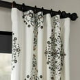 thumbnail image 3 of Kerala Cocoa Printed Cotton Twill Curtain (1 Panel), Kerala Cocoa, 50W X 84L, 3 of 6