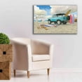 thumbnail image 6 of Epic Graffiti 'Beach Ride I' by James Wiens, Canvas Wall Art, 40"x26", 6 of 8