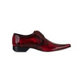 thumbnail image 3 of Jeffery West Derby Leather Shoes, Red, 3 of 9