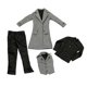 thumbnail image 3 of Conjunto de Ropa de Figura Masculina 1/6, Traje de Vestir, Abrigo Fresco para Vestir Muñecas, 3 of 9