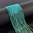 thumbnail image 3 of QNAVIC Shaded Turquoise Gemstone Micro Faceted Rounds Beads Strand Drilled Stone Chakra Healing Crystals DIY Jewelry Making Wholesale Bulk Loose Supply Strand 30 Centimeter (1 Strand), 3 of 4