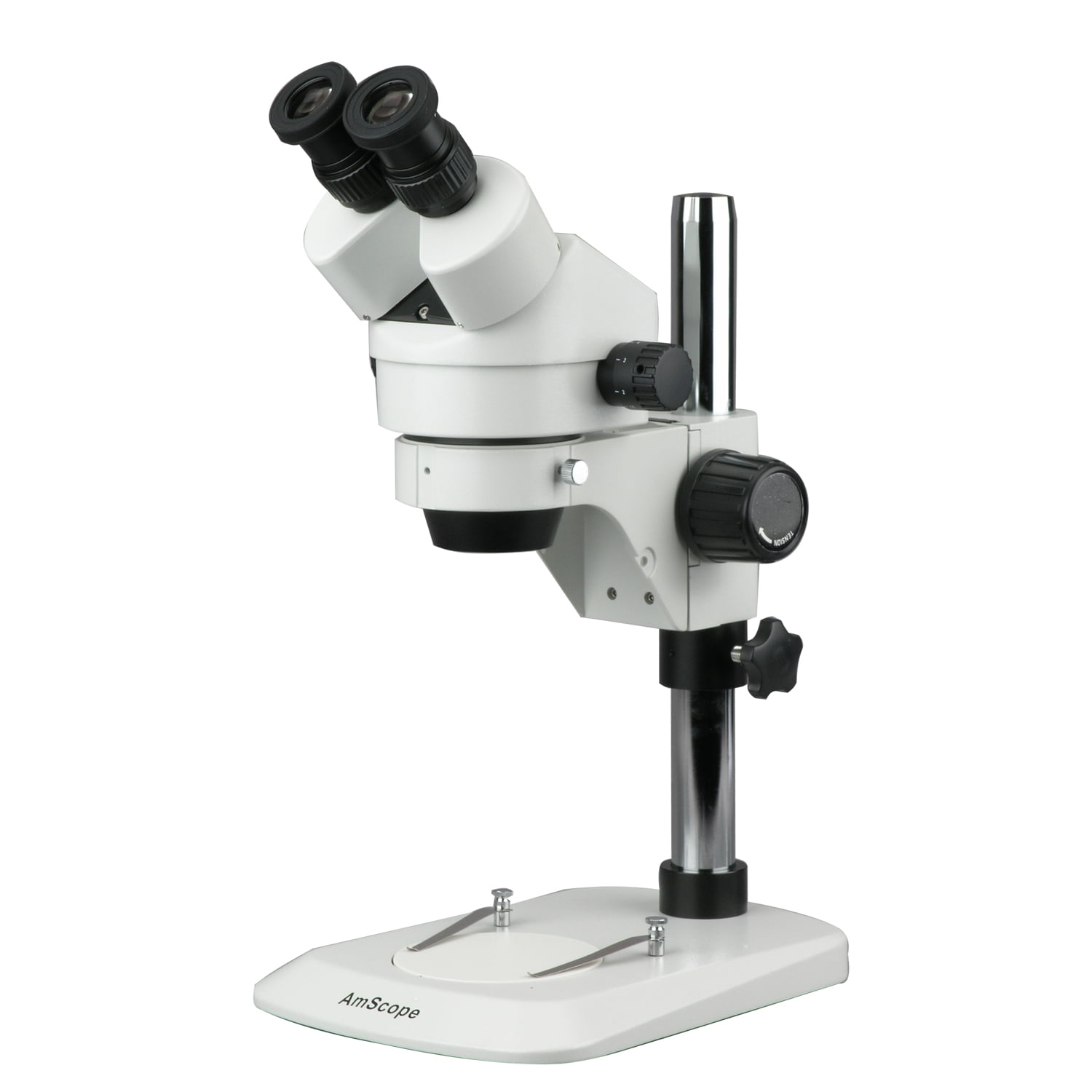 AmScope 7X45X Stereo Zoom Inspection Industrial Microscope with 14