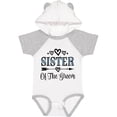 thumbnail image 3 of Inktastic Sister Of The Groom Wedding Party Girls Baby Bodysuit, 3 of 5