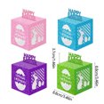 thumbnail image 3 of Hxlamzoo Happy Easter Party Decoration Box Hollowed-out Bunny Box Sparkles 4PCS, 3 of 6