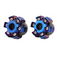 thumbnail image 1 of Motorbike Wheel Front Fork Frame Slider, Aluminum Alloy Wheel Front Fork Falling Protection 2pcs Durable Rustproof  For Bicycle, 1 of 8