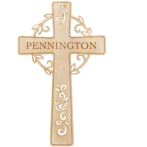 Personalized Wood Cross