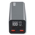 thumbnail image 2 of Moclever 20000mAh Fast Charging Power Bank, 65W Portable Phone Charger with USB-C to USB-C Cable Fit for IOS Phone 15 Android Laptop, Grey, 2 of 14