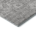thumbnail image 3 of Addison Rugs Mayfield Premium Machine Washable Transitional Damask Gray Rectangle Rug, 9' x 12', 3 of 6