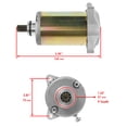 thumbnail image 2 of NEW Starter for Suzuki GN250 1982 1983 1985 1988, 2 of 7