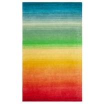SAFAVIEH Manhattan Chandler Striped Area Rug, Blue/Red, 8' x 10'