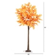thumbnail image 3 of Nearly Natural 6ft. Pre-Lit Autumn Maple Artificial Fall Tree with 300 Warm White LED Lights, 3 of 12