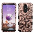 thumbnail image 1 of LG Stylo 5 Phone Case Hybrid Impact Armor Hard PC & Soft TPU Silicone Rubber Heavy Duty Rugged Bumper Shockproof Anti Slip Full Body Protective Cover 2D Flower Damask Rose Gold Cover for LG Stylo 5, 1 of 1