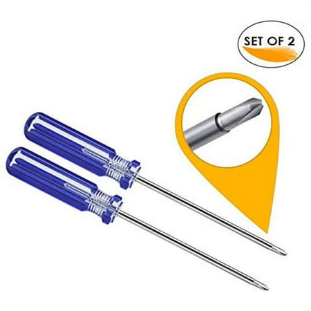 Triwing Trigram Y Screwdriver Compatible with Tri-Wing Nintendo Wii, GameCube, Game Boy Advance (Set of 2)