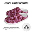 thumbnail image 6 of Picia Orchids Flowers for Women's Lamb-hug Comfy Fleece House Slippers Memory Foam, Slip-on House Shoes Indoor Outdoor-44/45, 6 of 7