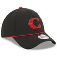 thumbnail image 3 of Men's New Era  Black Cincinnati Reds 2023 City Connect 39THIRTY Flex Fit Hat, 3 of 6