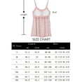thumbnail image 6 of FITVALEN Camisole with Built in Bra for Women Plus Size Casual Loose Tank Tops Flowy Cami with Adjustable Straps (S-4XL）, 6 of 6