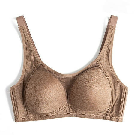 GENGING Ladies Tops Clearance Women s Breathable And Comfortable Tween Underwear Large Size Wireless Bra Sports Yoga Bra