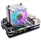 thumbnail image 2 of 3X para 4 Estuche con Enfriador de Torre de Hielo Ventilador de CPU, con Ventilador Disipador de Ventilador Deslumbramiento Ventilador RGB Torre de TuberíA, 2 of 5