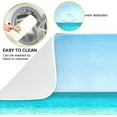 thumbnail image 2 of Shells Starfish Dish Drying Mat Seashell Sandy Beach Protector Drying Pad Absorbent Washable Pot Mat for Kitchen Counter Sink Table, 18"x24", 2 of 7
