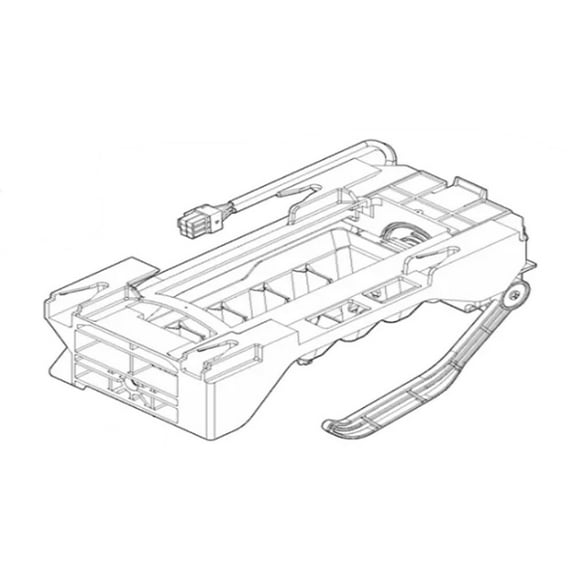 Frigidaire 243297613 Refrigerator Ice Maker Assembly (replaces 243297609) Genuine Original Equipment Manufacturer (OEM) Part