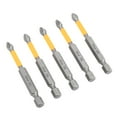 thumbnail image 1 of Impact Driver Bits, Easy Installation Multifunctional Standard Sizes 5PCS  Screwdriver Bit  For Home Industrial Repair, 1 of 8