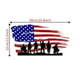 thumbnail image 3 of Guozer American Independence Day Stickers，Party Gathering Decoration Stickers Double Sided Static Window Stickers, 3 of 7