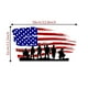 thumbnail image 3 of Dwarf Americans Independence Day PVC Frosted Stickers Children's Room Wall Stickers Wall Decoration Stickers, 3 of 7