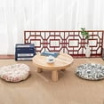 thumbnail image 5 of Round Japanese Style Small Wood Coffee Table Tea Table Simple Bay Windows Low Table Small Round Tatami Floor Bed Table Kang Table, 5 of 5