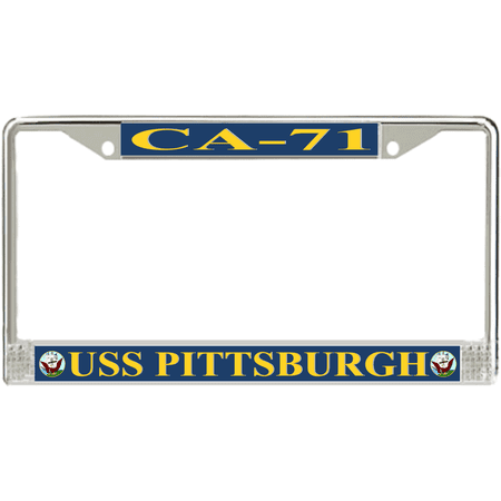 USS Pittsburgh CA-71 License Plate Frame