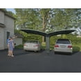 thumbnail image 5 of Palram - Canopia Arizona Breeze Double Wings 19' x 16' Carport - Gray, 5 of 8