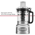 thumbnail image 6 of KitchenAid 9 Cup Food Processor, Contour Silver, KFP0921, 6 of 7