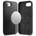 thumbnail image 1 of Funda magnética de silicona Ringke para iPhone 16e negra, 1 of 7