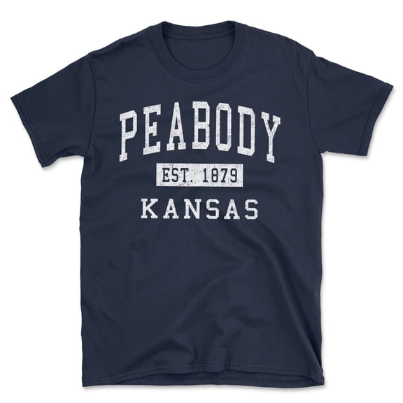 Peabody Kansas Classic Established Men's Cotton T-Shirt