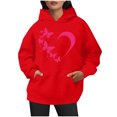 thumbnail image 6 of Patlollav Womens Hoodies Fall Fashion Casual Long Sleeve Hooded Sweatshirts Loose Comfy Trendy Pullover Tops with Pockets, 6 of 6