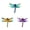 Mixed, variant on Metal Blue Dragonfly Wall Decor, 8.8 Inch 3D Colorful Outdoor Wall Art for Fence Garden Yard Patio Display, Hanging Sculpture Decoration for Living Room Home, Garden Gift for Nature Lovers, 1 Pcs