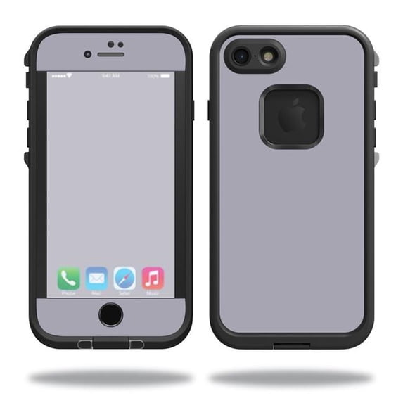 MightySkins LIFIP7-Solid Gray Skin for Lifeproof iPhone SE 2020 7 & 8 - Solid Gray