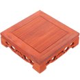 thumbnail image 1 of Wood Base Teapot Base Tabletop Wood Base Vase Display Stand Handicraft Base, 1 of 9