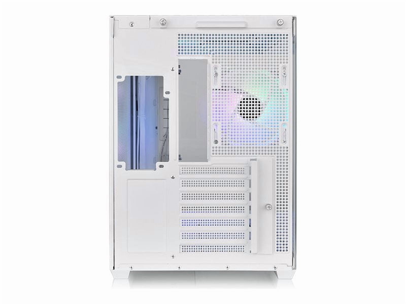 Thermaltake View 380 TG ARGB Snow Mid Tower Chassis (ca-1z2-00m6wn-00)