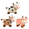 thumbnail image 2 of Cartoon Cute Cow Plush Toy Soft Animal Cattle Plush Toy Kawaii Cotton Animal Plush Doll Filled Home Decoration, 2 of 9