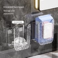 thumbnail image 3 of Caja de Almacenamiento de Toallitas de Cocina, Soporte para Toallas Papel Montado en la Pared No Poroso, Caja de Almacenamiento de Toallitas Húmedas para Cocina, Dormitorio y Baño, 3 of 5