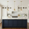 thumbnail image 3 of 83417LCB Lark Haddie - 8W 1 LED Medium Pendant-14.75 Inches Tall and 11 Inches Wide-Lacquered Brass Finish, 3 of 20