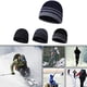 thumbnail image 5 of Gorro de invierno cálido de punto con puños lisos y estilo trineo, 5 of 5