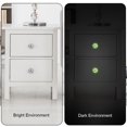 thumbnail image 3 of 4PCS Round Hipster Animal Portraits Cabinet Fluorescence Knob Glowing in the Dark Furniture Drawer Pulls Handle with Screws, 3 of 5